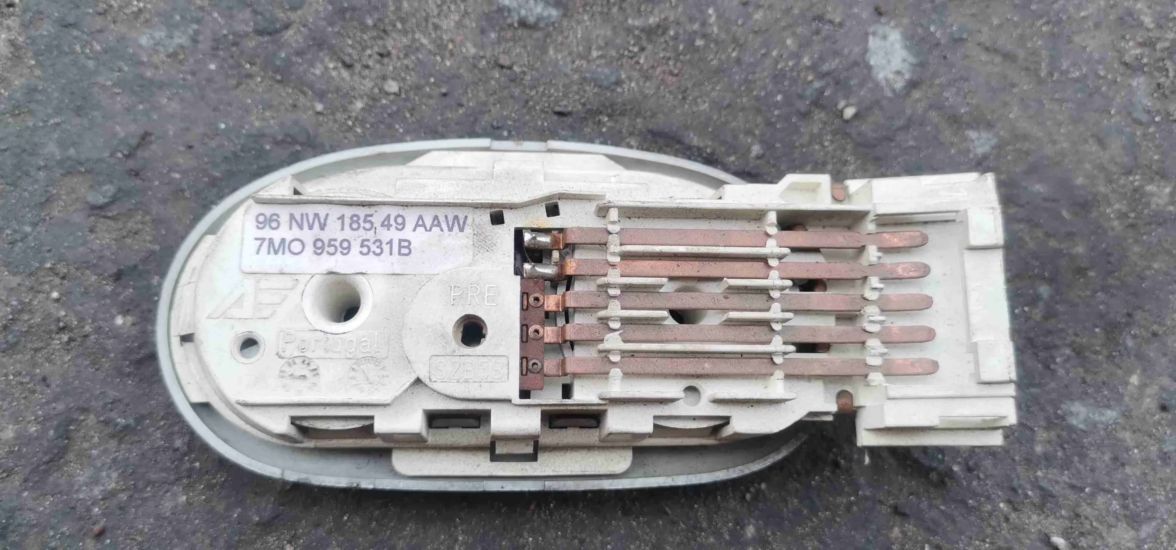 Блок управления климат-контролем 7MO959531B