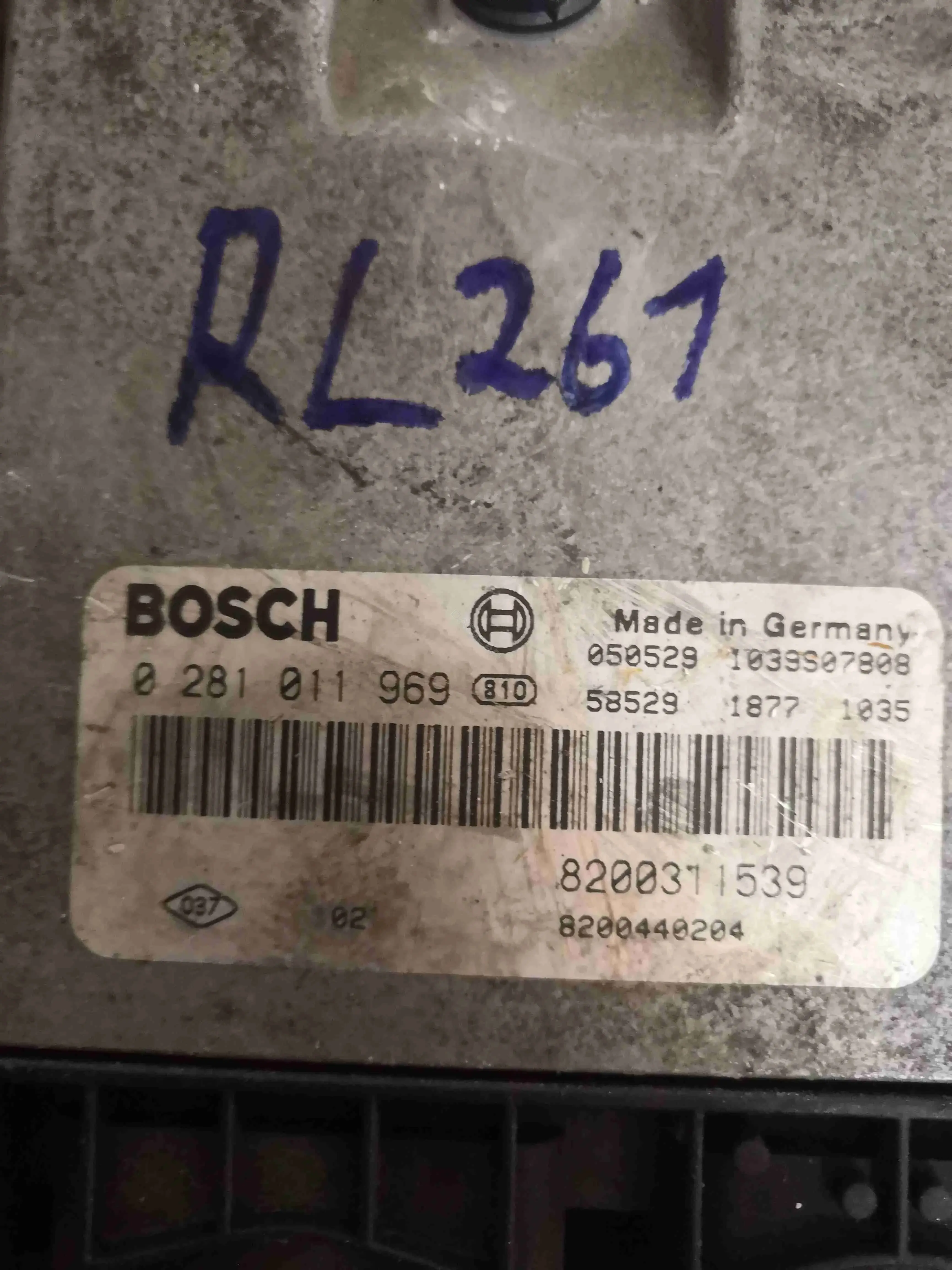 Блок управления двигателем 0281011969