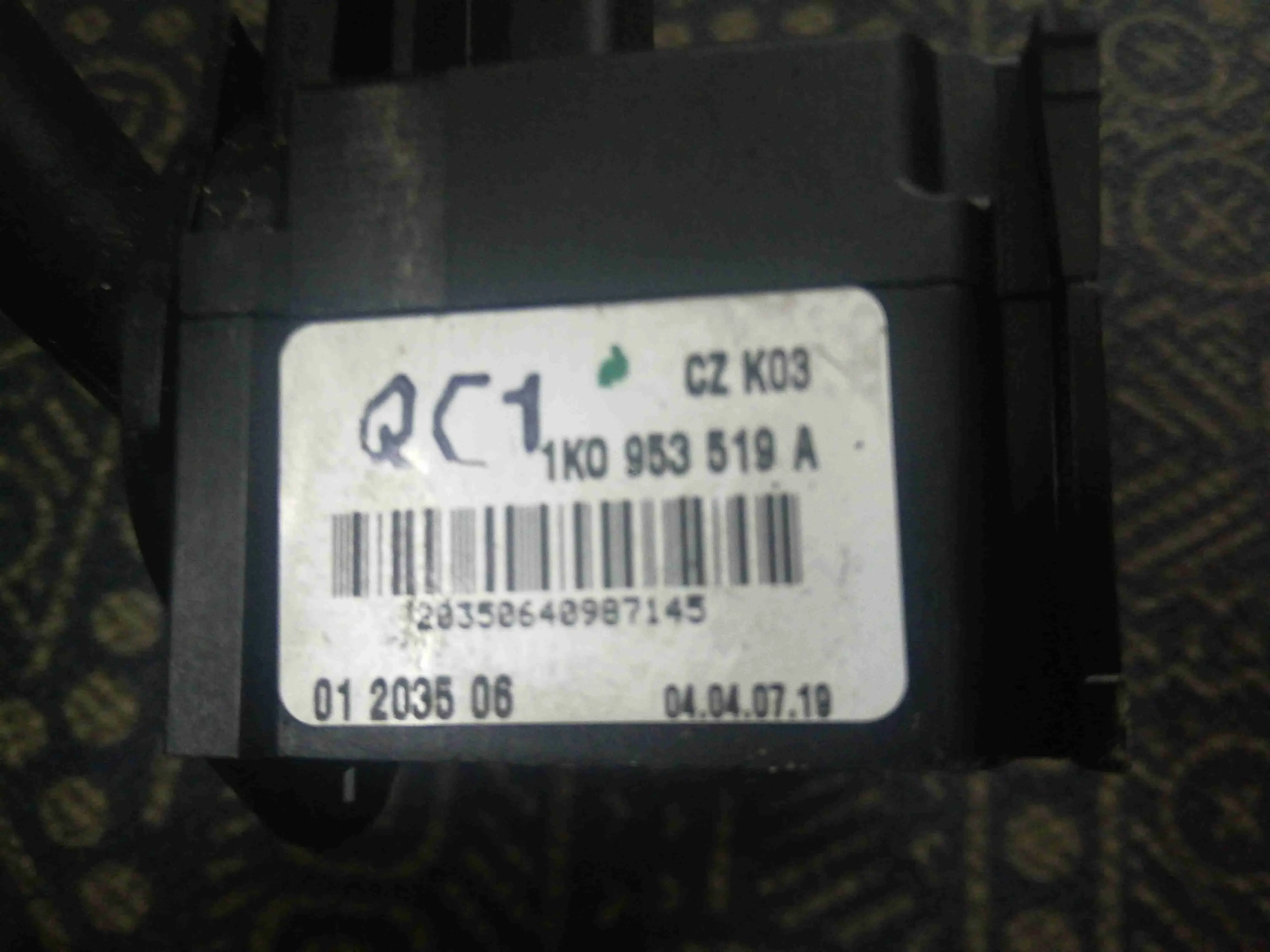 Переключатель подрулевой 1K0953519A