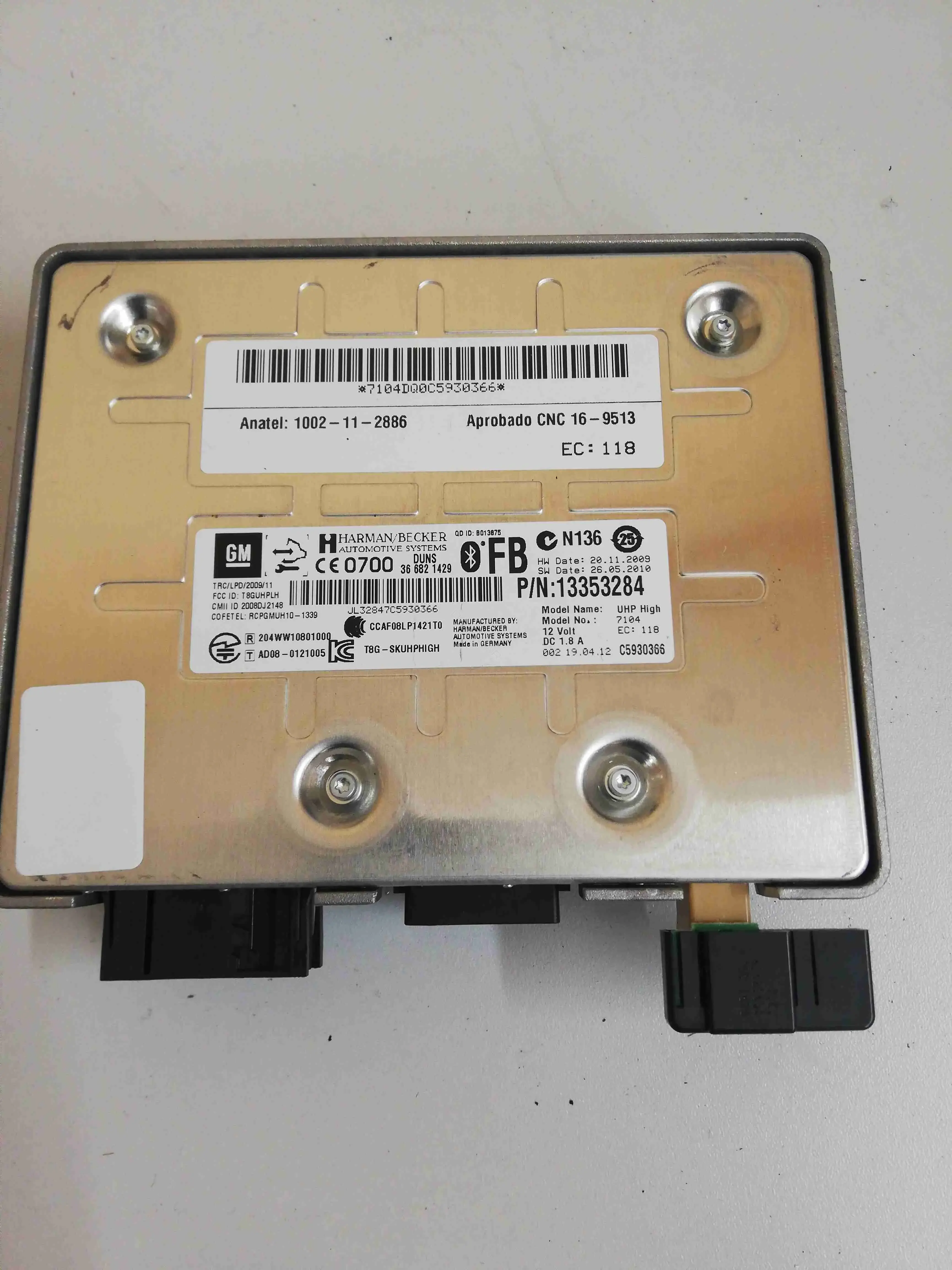 Блок Bluetooth 13353284