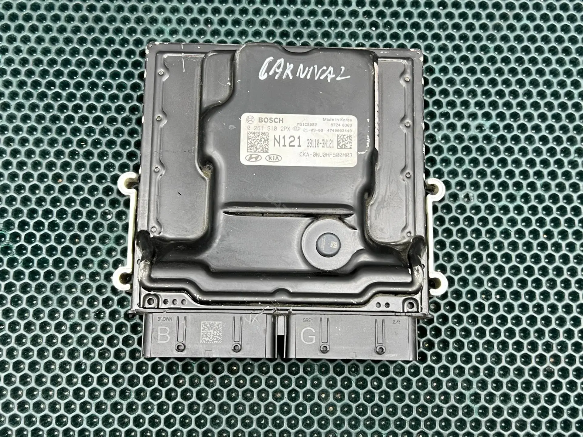 Блок управления двигателем 0261S102PX, 39110-3N121