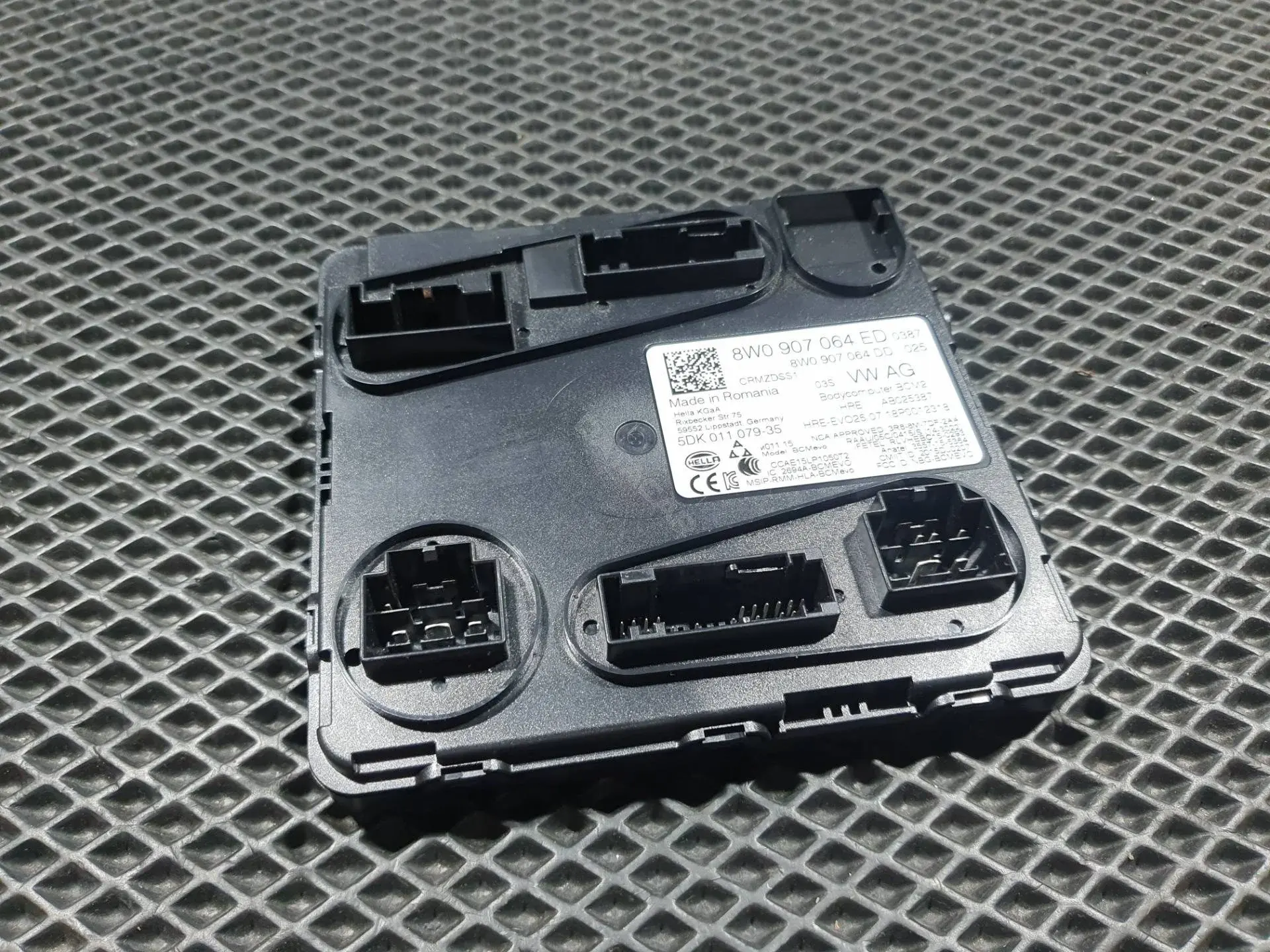 Блок комфорта 8W0907064DD, 8W0907064ED