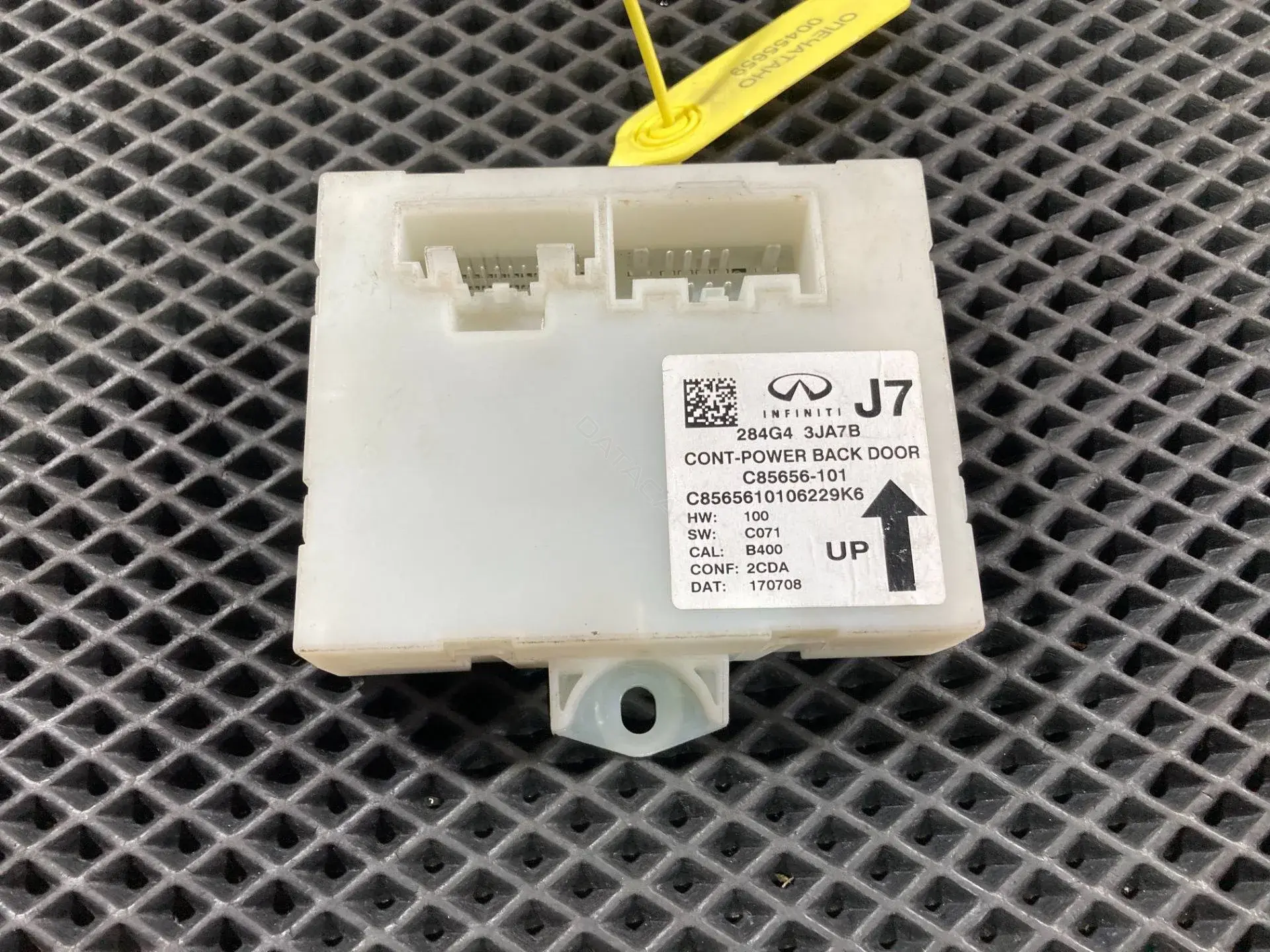 Блок управления крышкой багажника 284G43JA0A, 284G43JA7B