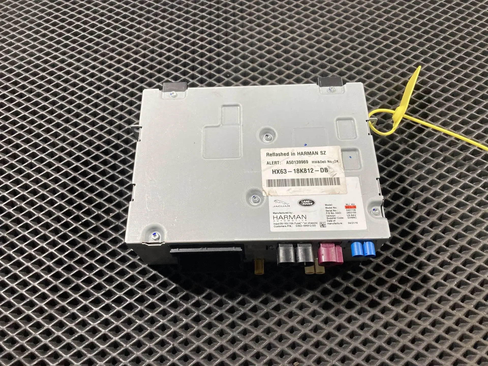 Блок управления радио GX6318K812DD, HX6318K812DB