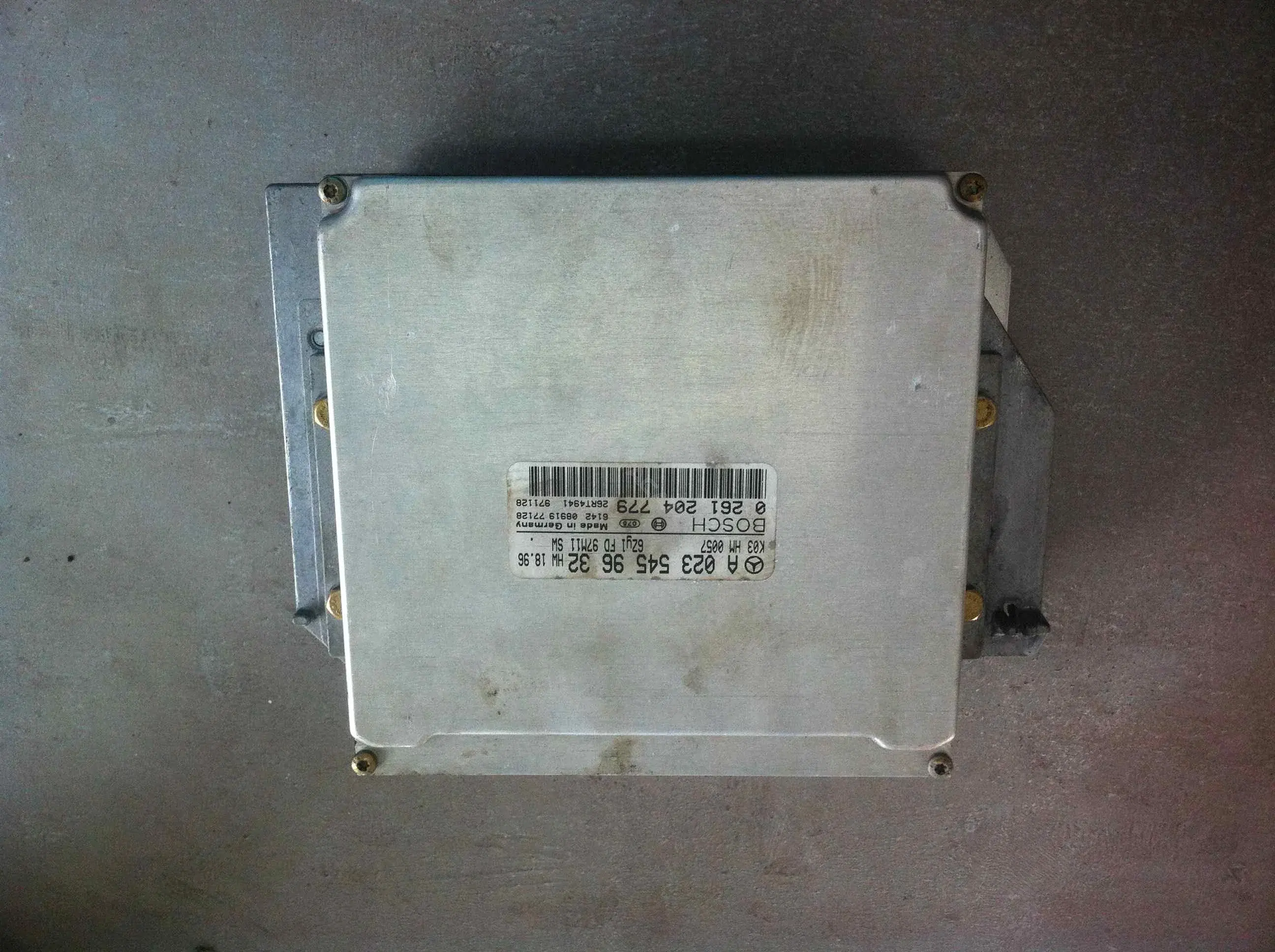 Блок управления двигателем A0205450432, A0235459632, A0245455832