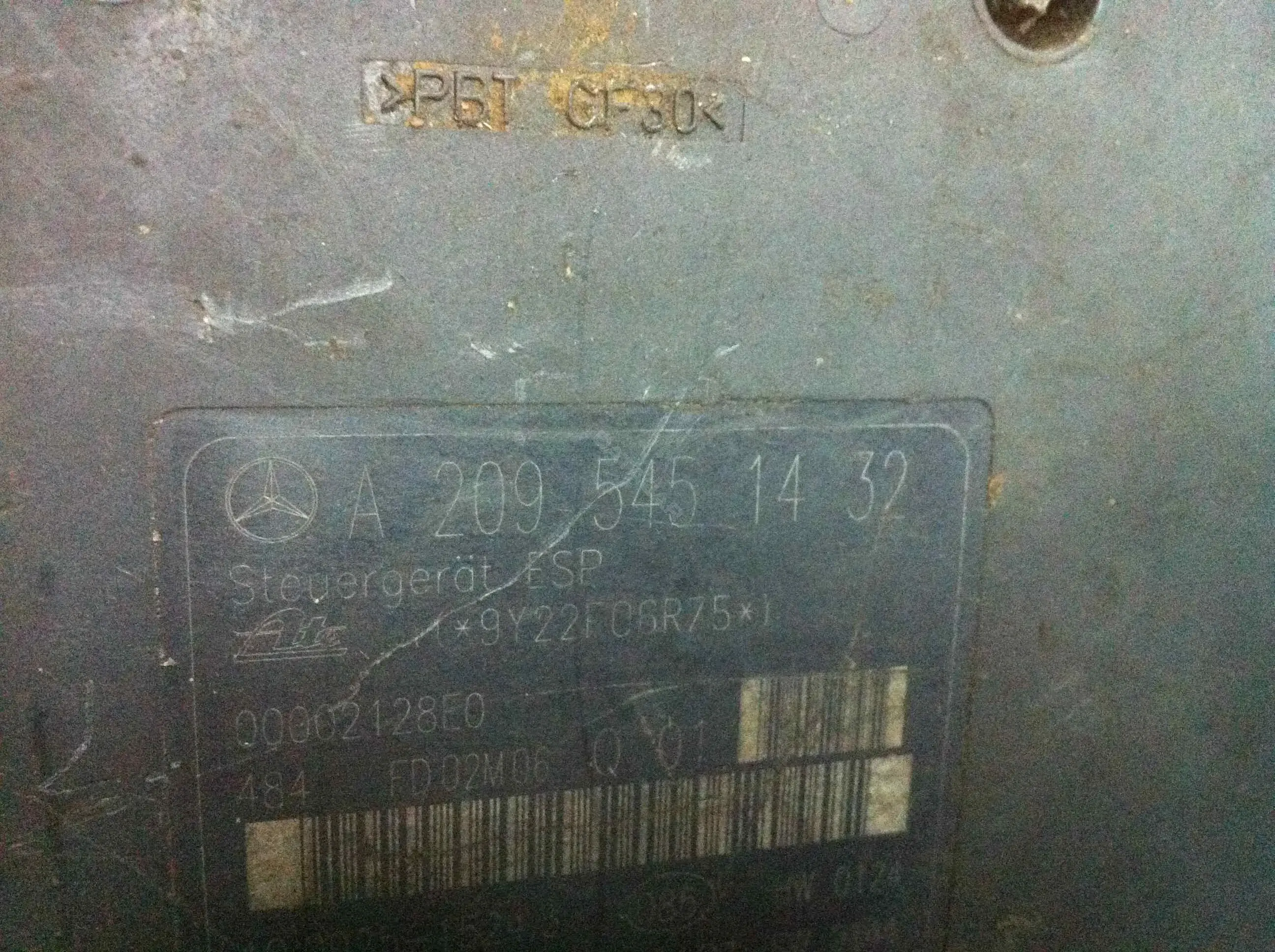 Блок управления АБС A0034319412, A0044312512, A0044315412