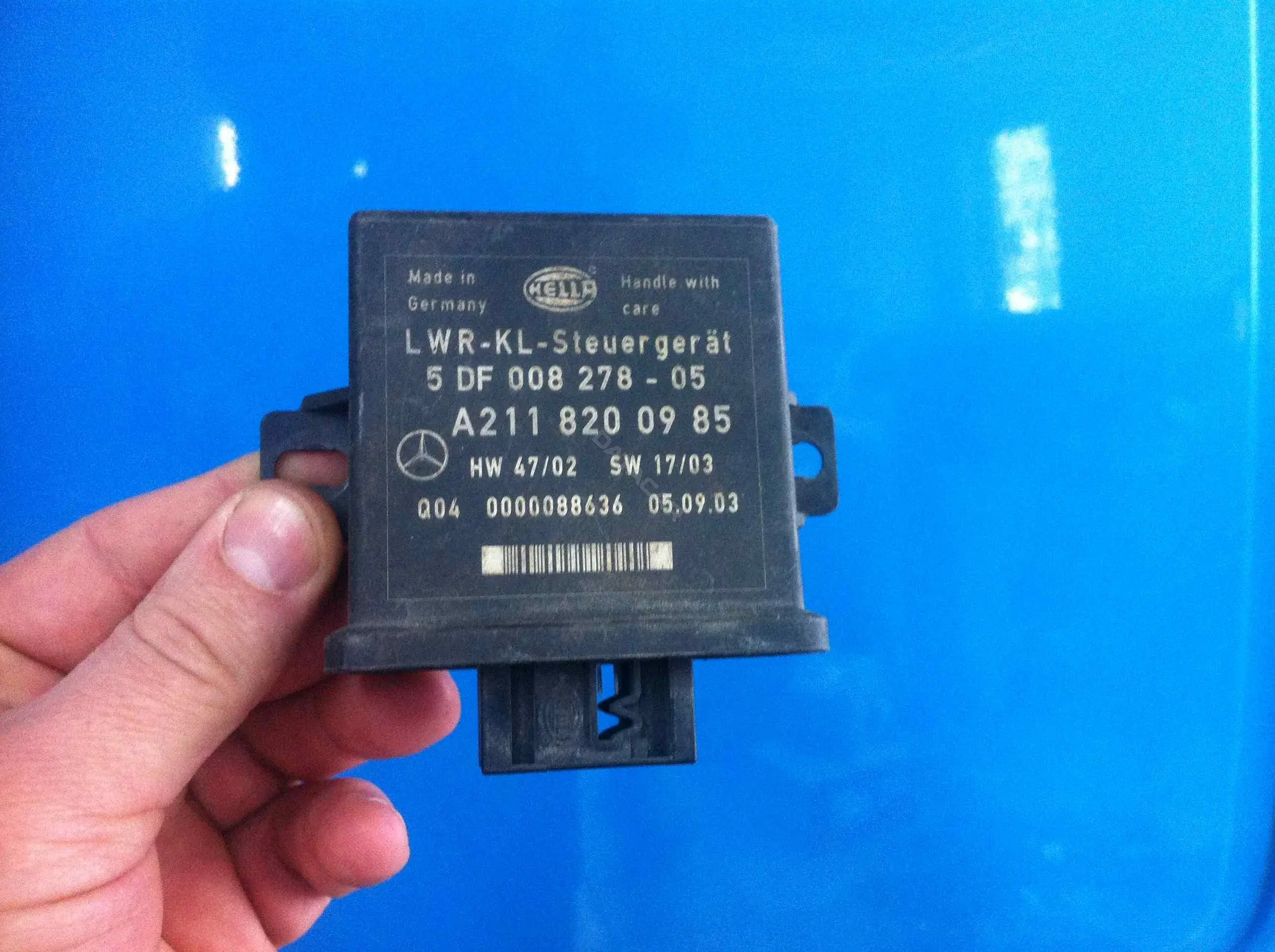 Блок управления светом 2118200985, A2118200985, A2118203226