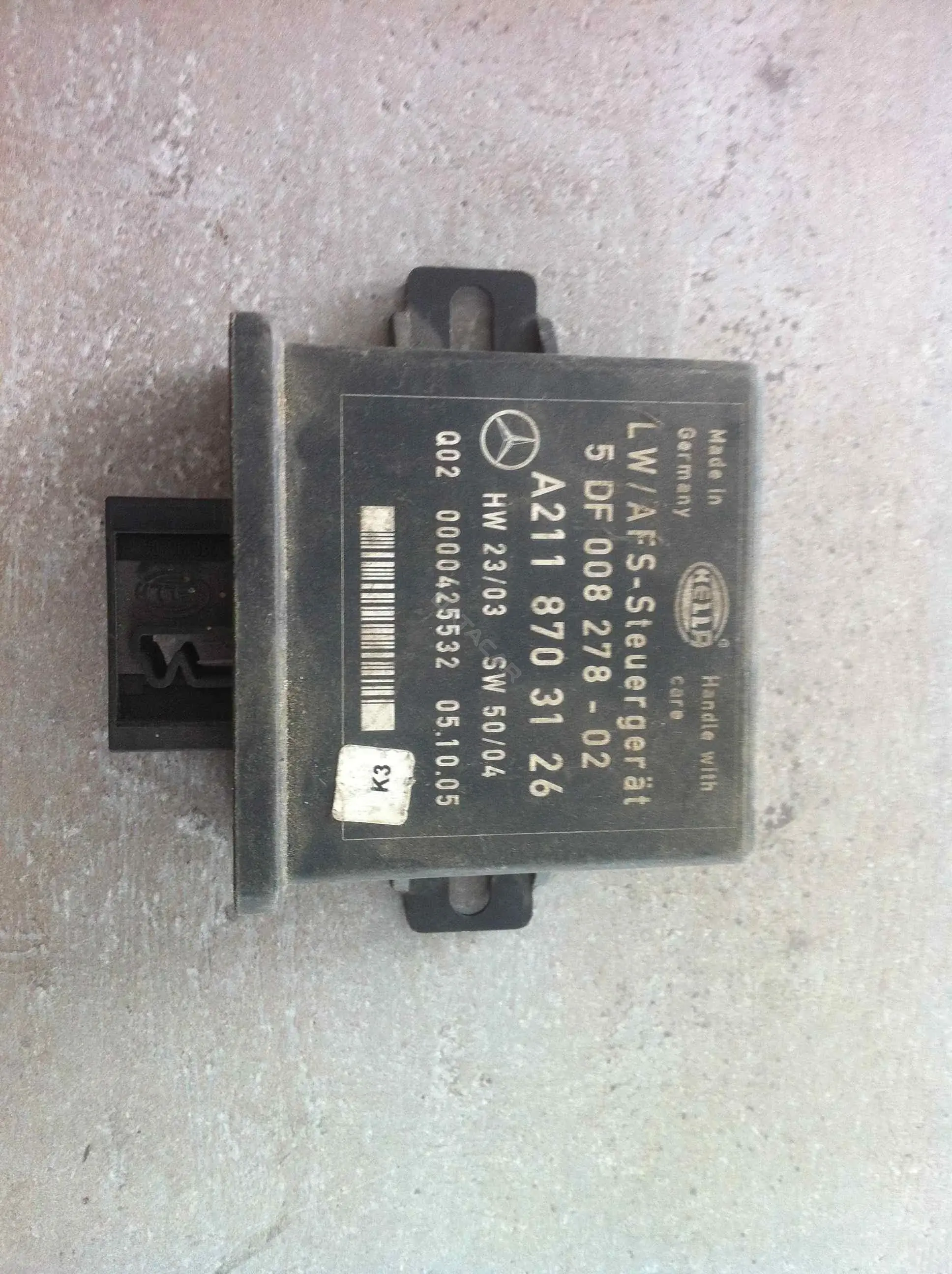 Блок регулировки угла наклона фар A2118200985, A2118209985, A2118703126