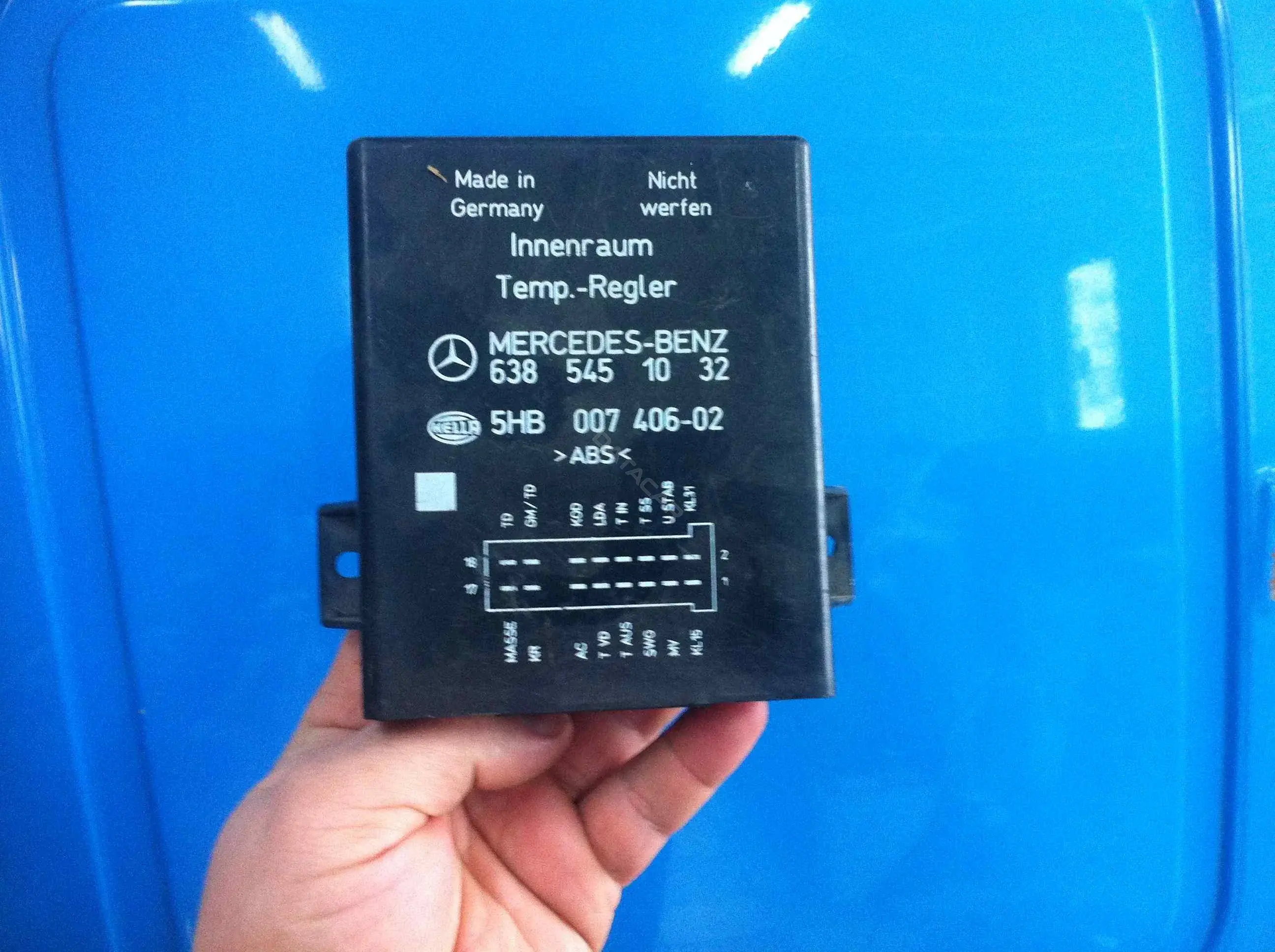 Блок управления климат-контролем 5HB00740602, A6385451032